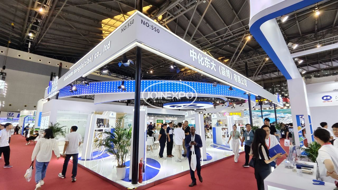 上海聚氨酯展會(huì )設計搭建-中化東大展位設計搭建成為焦點(diǎn)