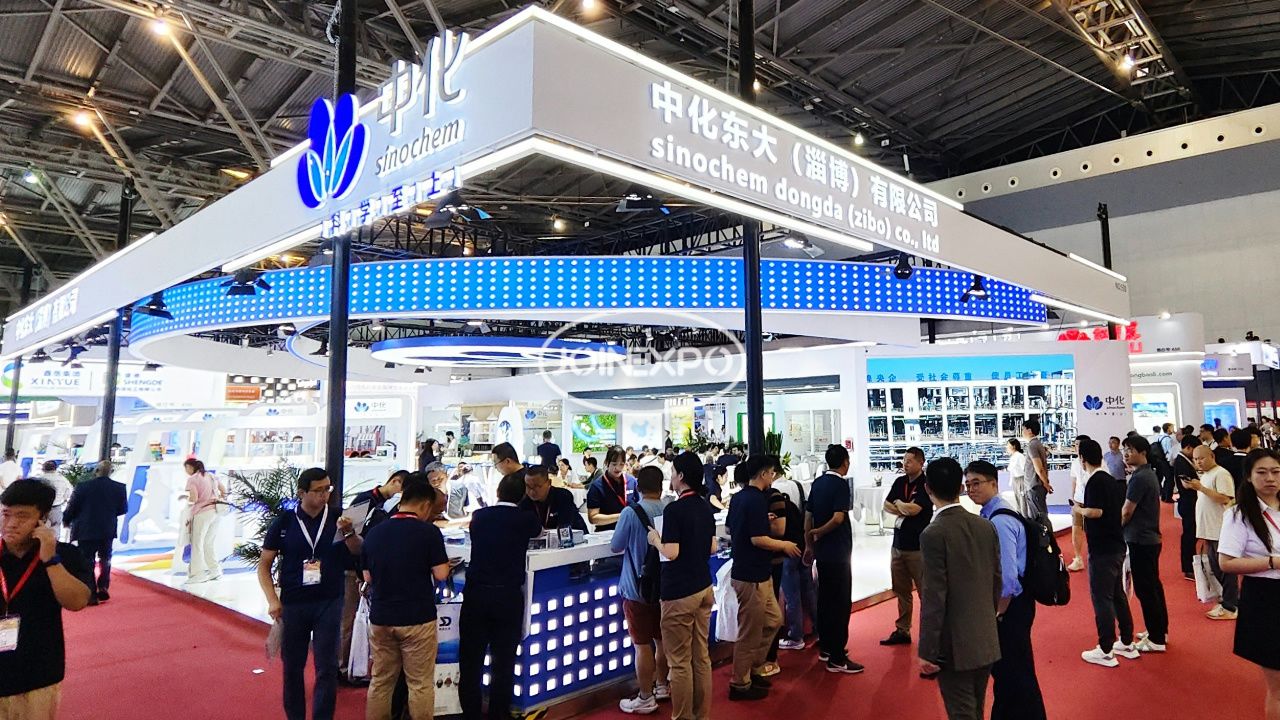 上海聚氨酯展會(huì )設計搭建-中化東大展位設計搭建成為焦點(diǎn)